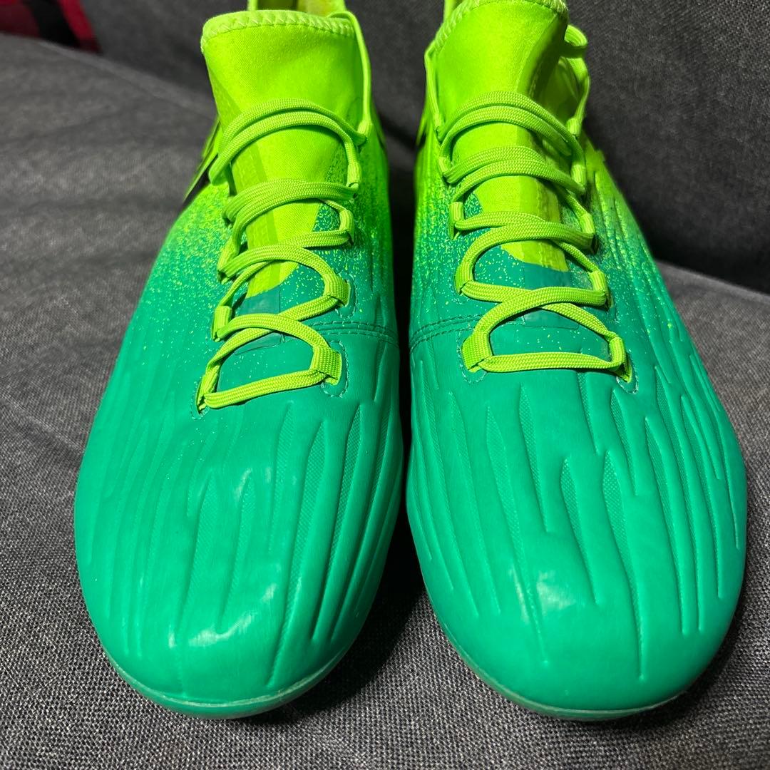 adidas サッカーシューズ グリーン 26.5cm