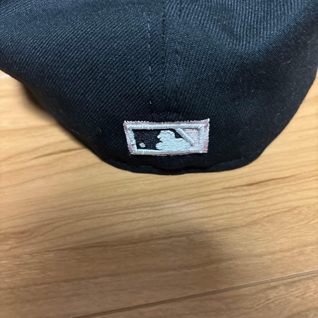 NEW ERA ニューエラ キャップ ヤンキース ロゴ ピンクツバ裏ピンク