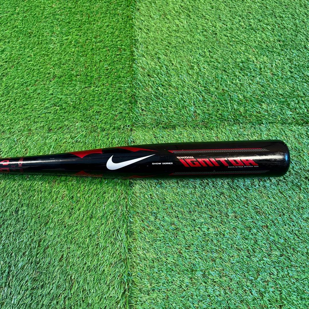 【美品】軟式野球バット NIKE SHOW IGNITOR 84cm 700g