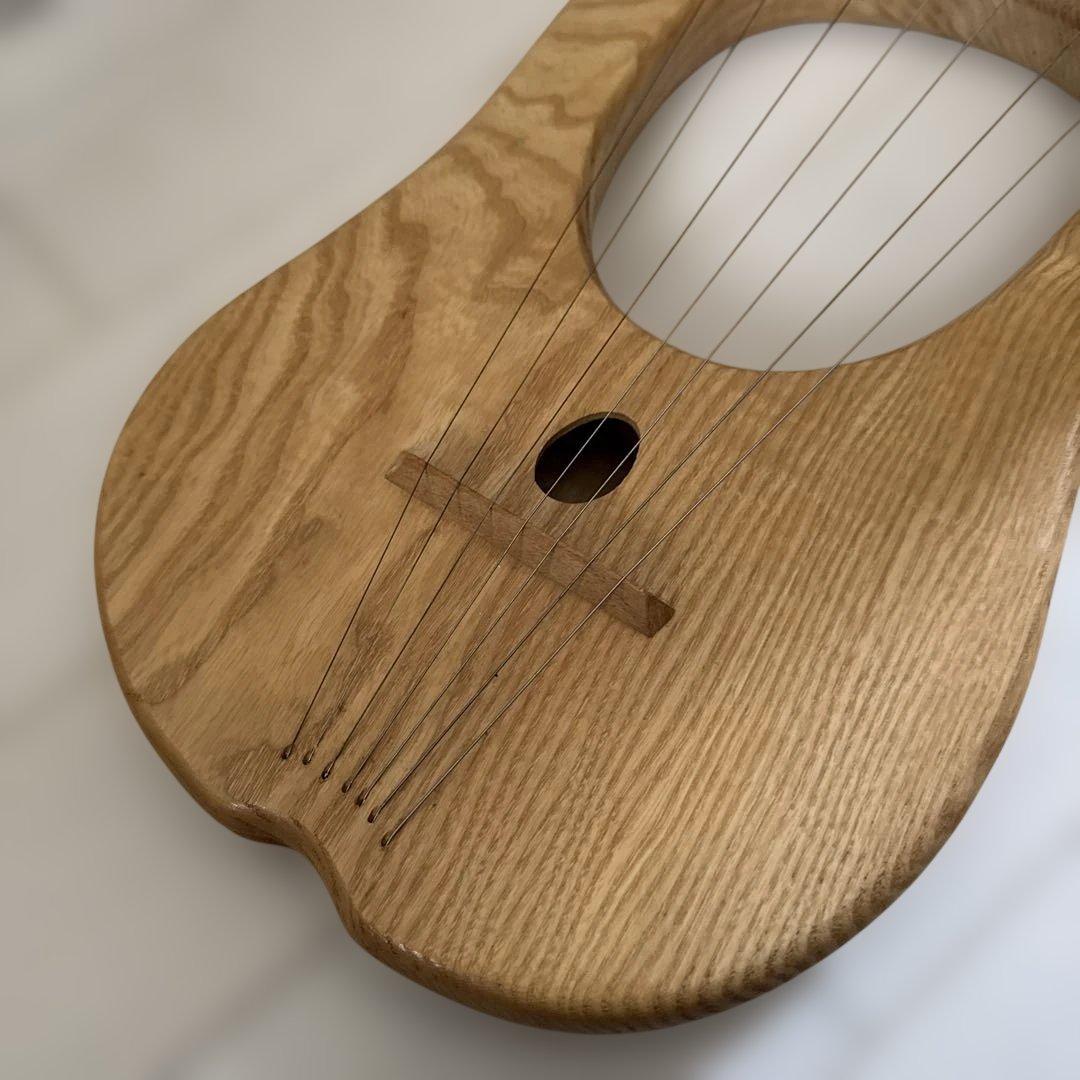 【美品】ライアー　ハープ　7弦