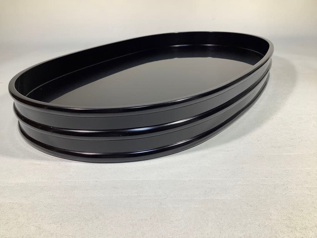 漆専堂　深塗桂盆　茶道具　盆石　送料無料