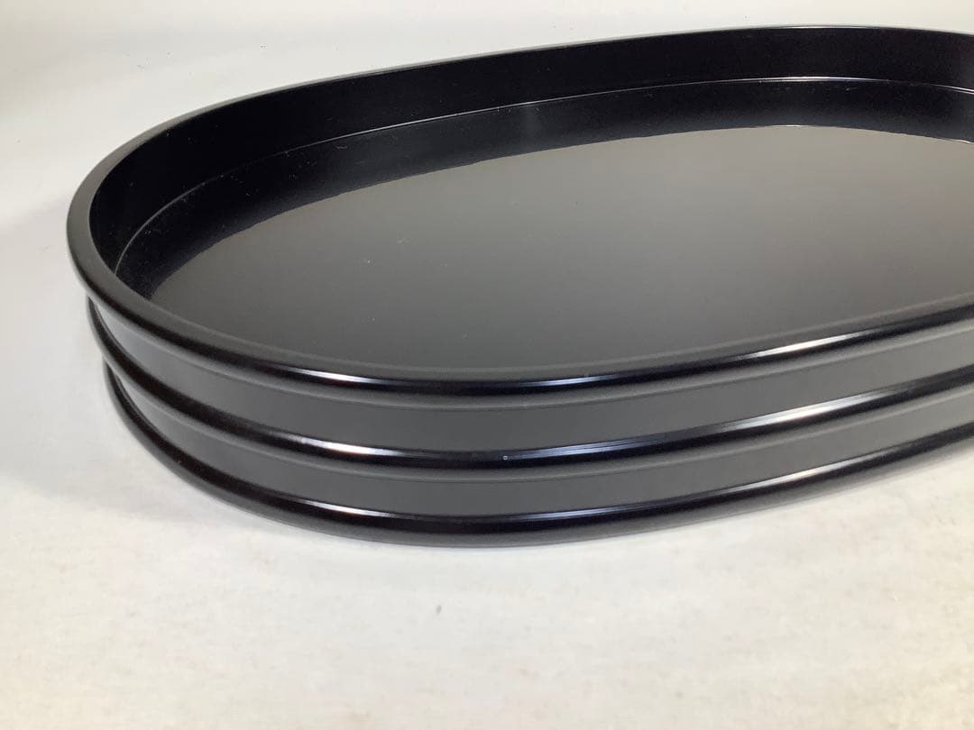 漆専堂　深塗桂盆　茶道具　盆石　送料無料