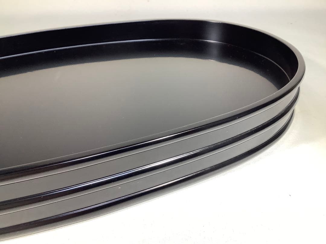 漆専堂　深塗桂盆　茶道具　盆石　送料無料