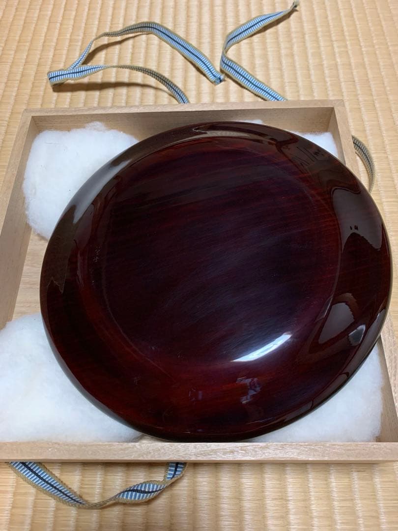 菓子器　近左作、松葉蒔絵松ノ木青海盆