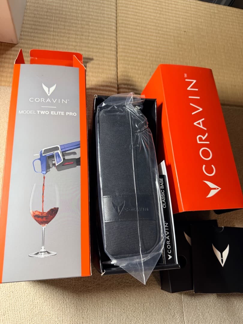 最上位モデル！コラヴァン モデル2 エリート プロ！1回使用美品　Coravin