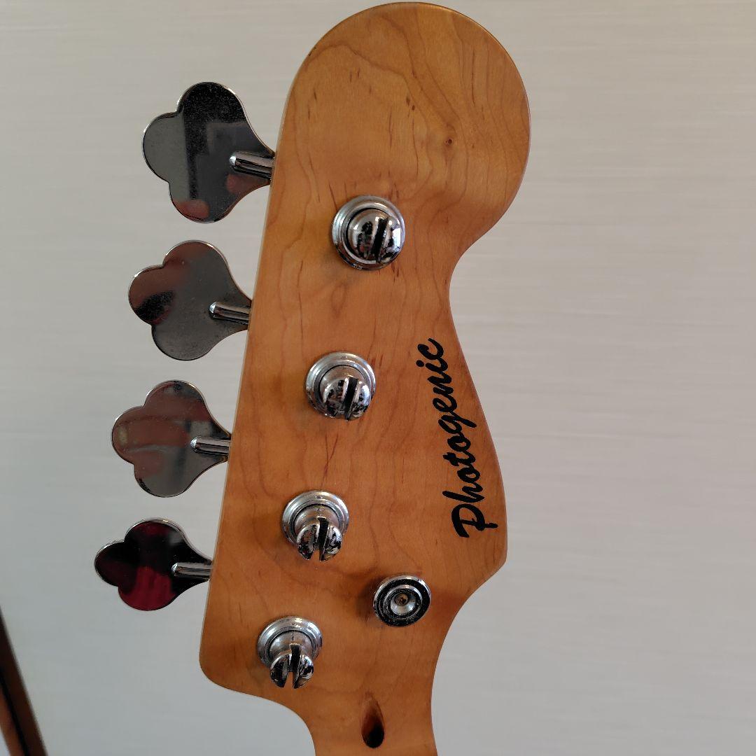 エレキベース 青 Photogenicフォトジェニック　4弦