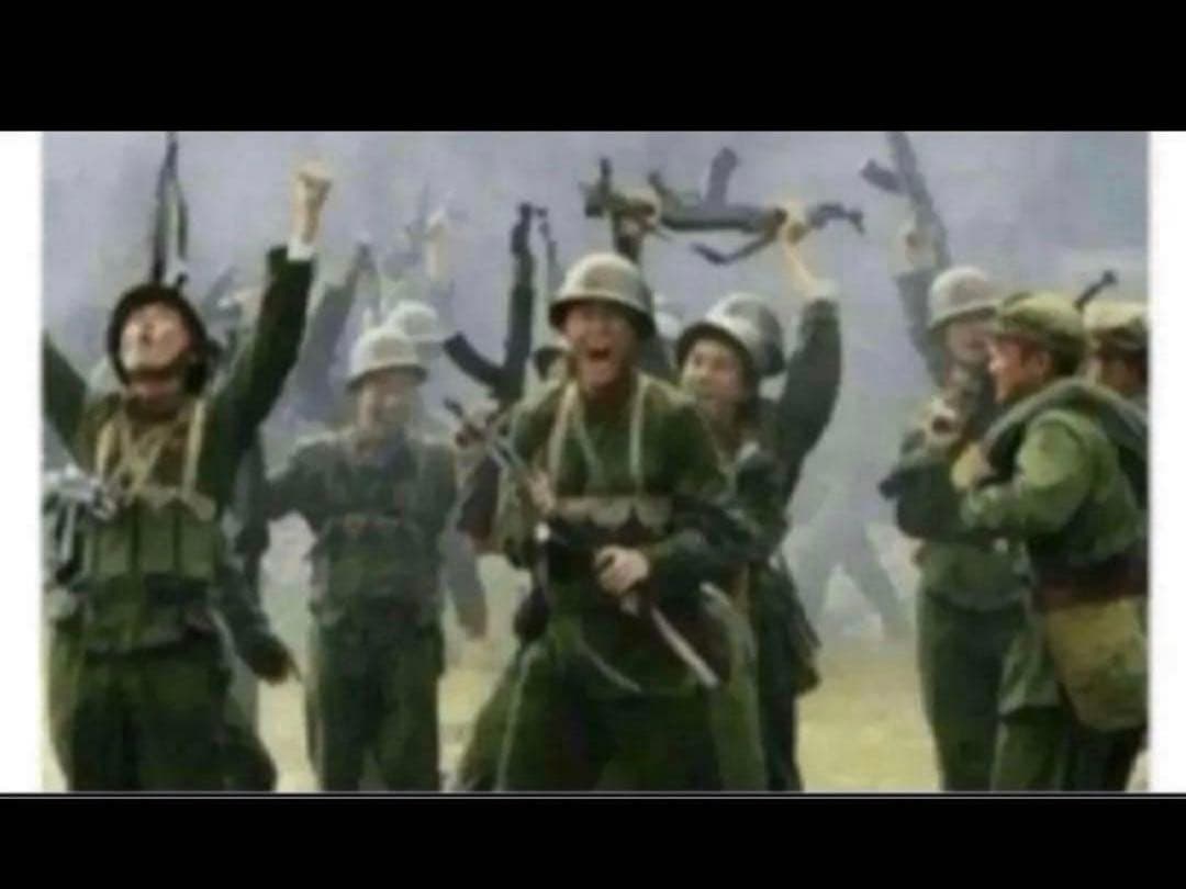 新品官給本物ベトナム戦争65式中国人民解放軍戦闘服上下帽子人民鞄セットX3着分