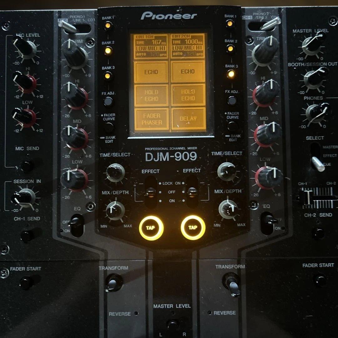 Pioneer DJM-909 DJミキサー【ジャンク品】