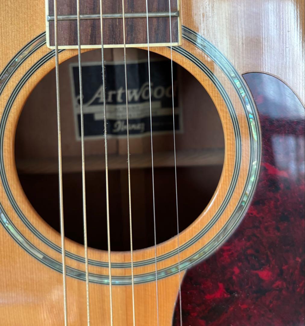 Artwood AC300-NT ケース付◆ アコースティックギター 楽器