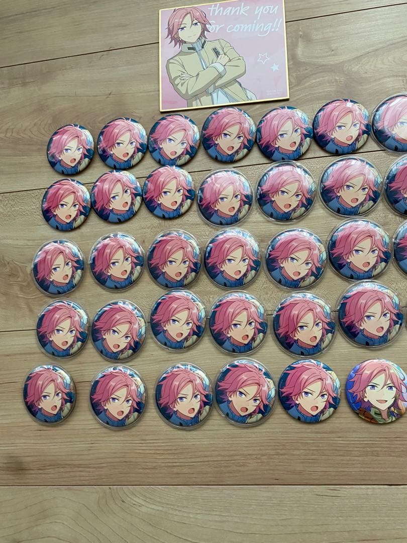 あんスタ桜河こはく　缶バッチ　色紙　まとめ売り