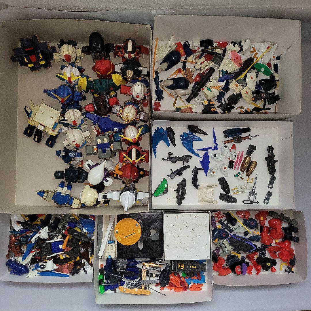 バンダイ 元祖SDガンダムワールド ジャンク パーツ取りセット