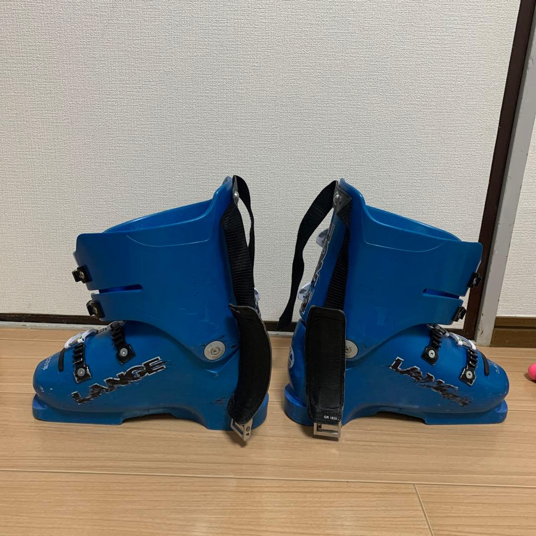 LANGE スキー靴 青