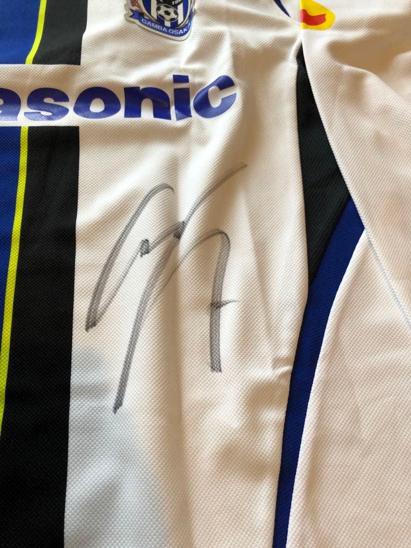 【クラブ公式】ガンバ大阪　遠藤保仁　サイン　ユニフォーム　長袖