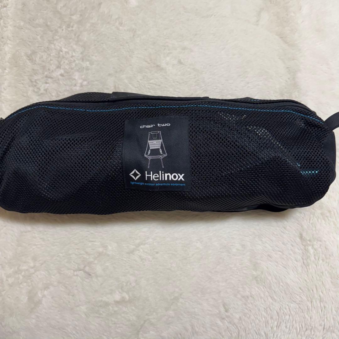 人気Helinox chair Two ヘリノックス チェアツー　グレー灰色