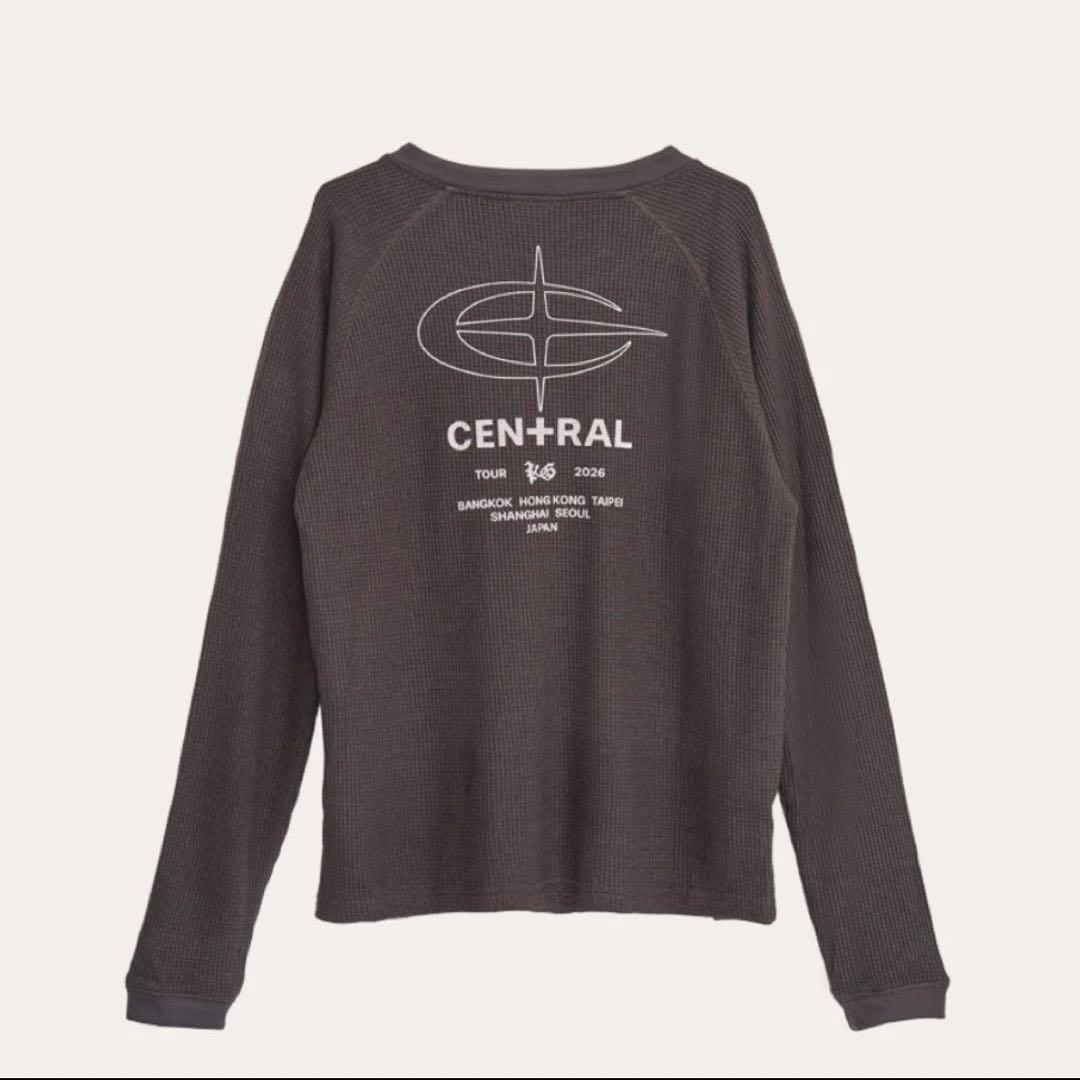 King Gnu CEN+RAL WUFFLE L/S TEE [チャコール]