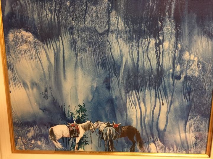 絵画❗️趙国明（チョウ コクメイ）の水彩画❗️