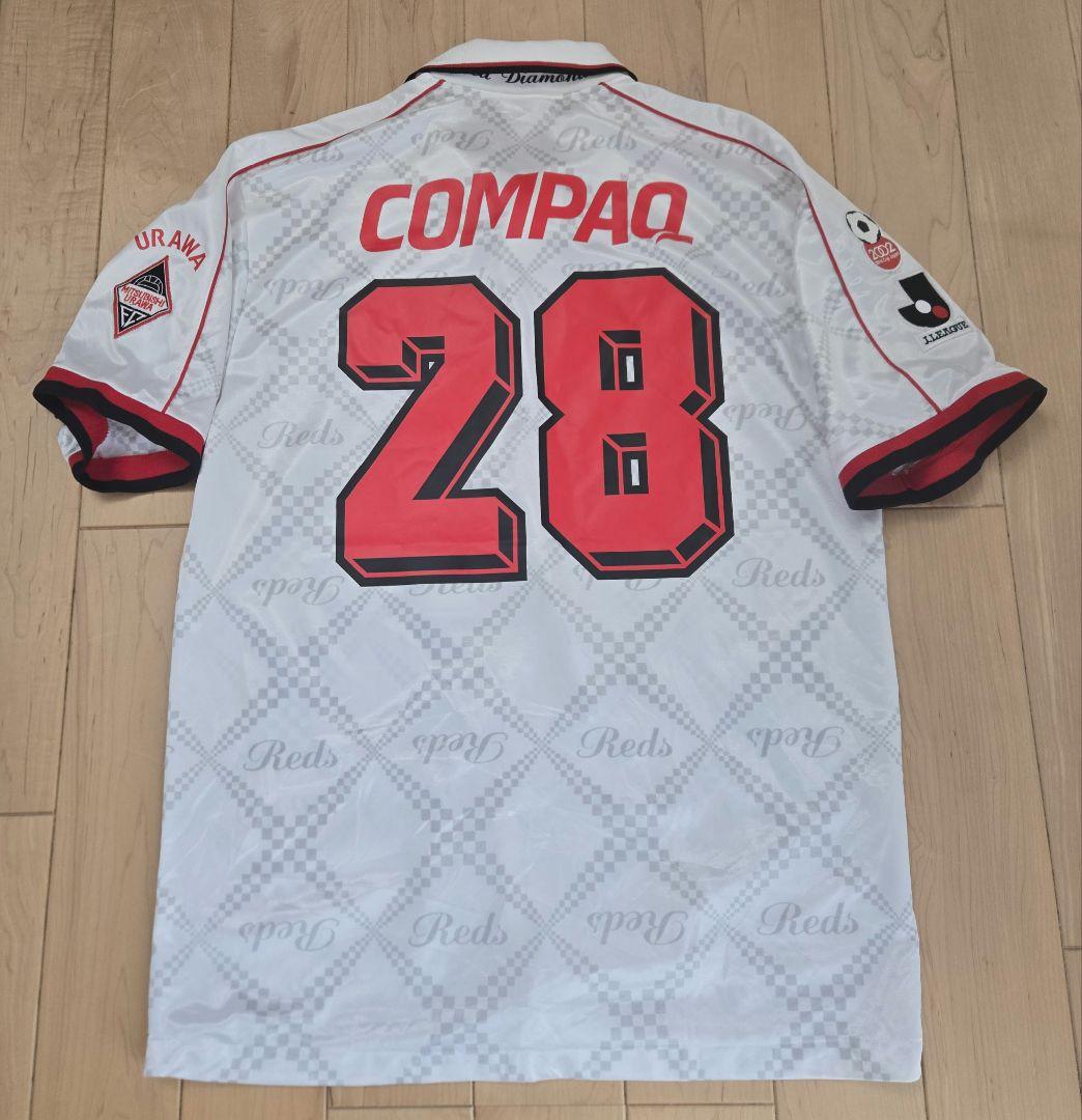 希少 1998年ルーキイヤー 小野伸二選手実使用カップ戦用アウェーユニフォーム