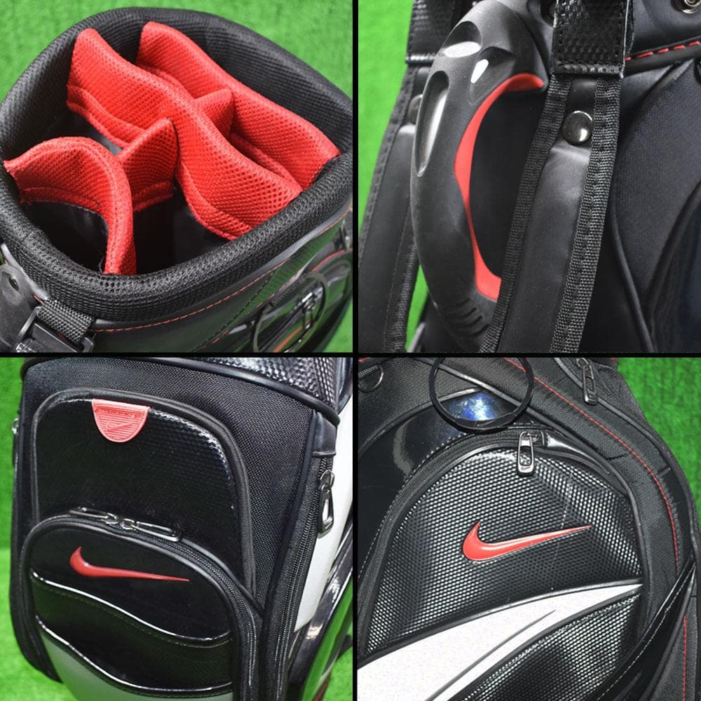 NIKE GOLF/ナイキ キャディバッグ9型【ブラック】美品②！