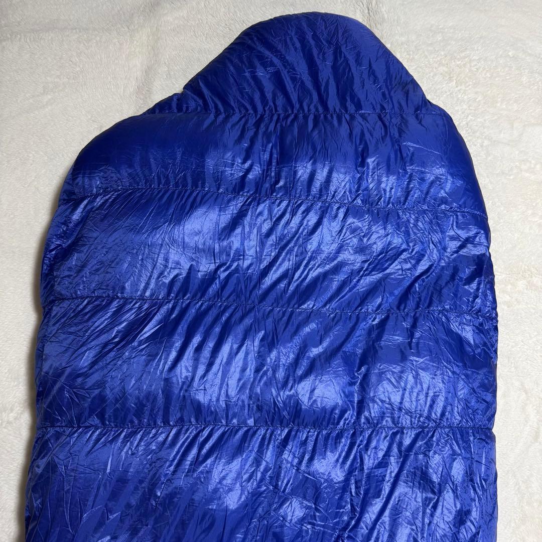 美品NANGA ダウンシュラフ　オーロラテックス600DXブルー