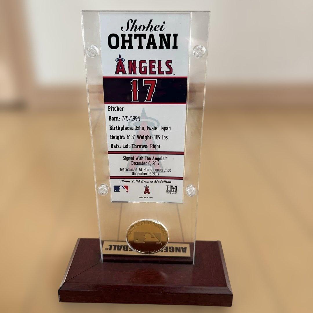 大谷翔平 エンジェルス入団記念 チケット＆ アクリルデスクトップスタンド