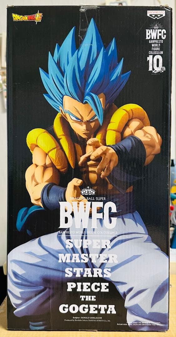 海外正規品ドラゴンボールSMSP BWFC ゴジータ二次元彩色D賞同様