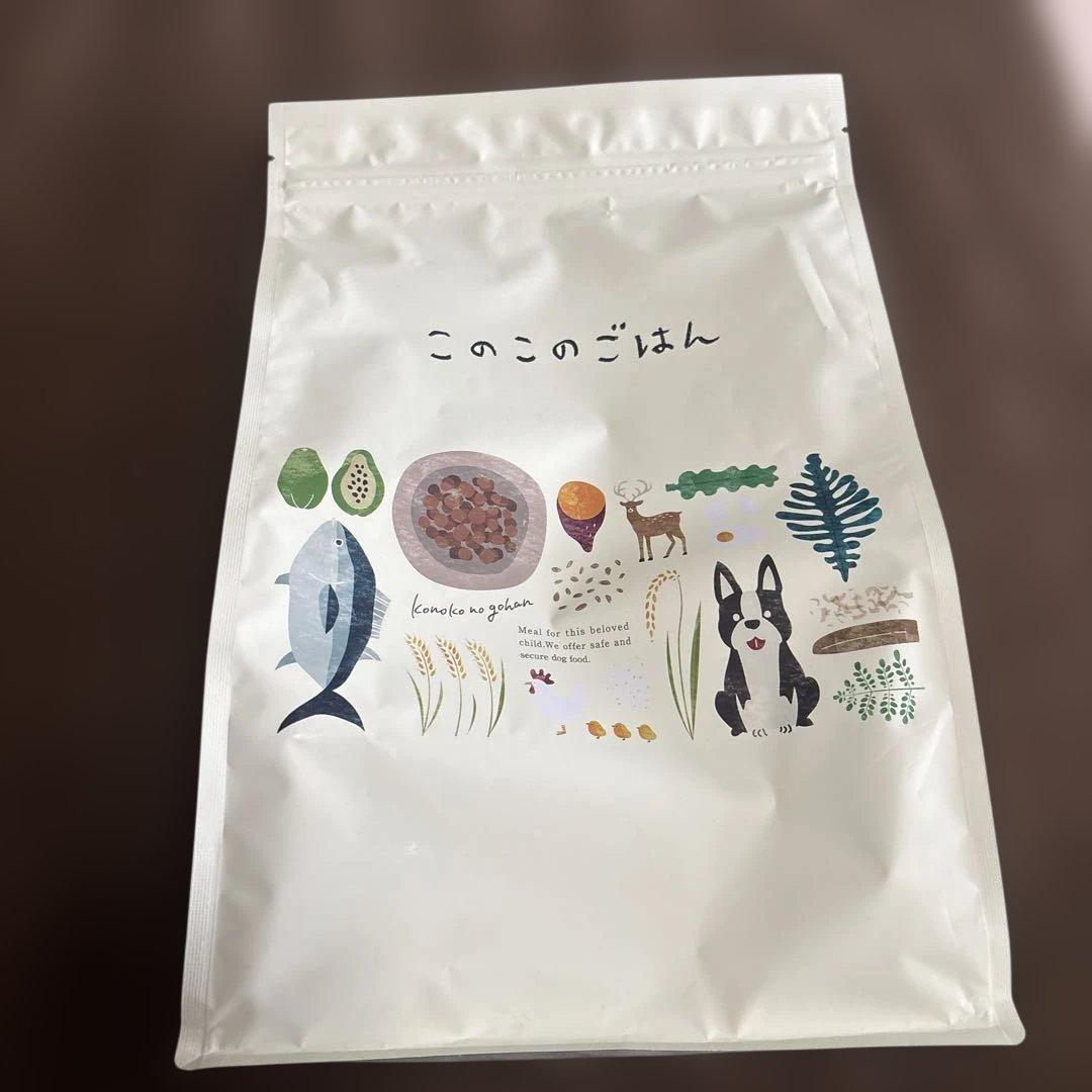 このこのごはん ドライドッグフード 1.5kg