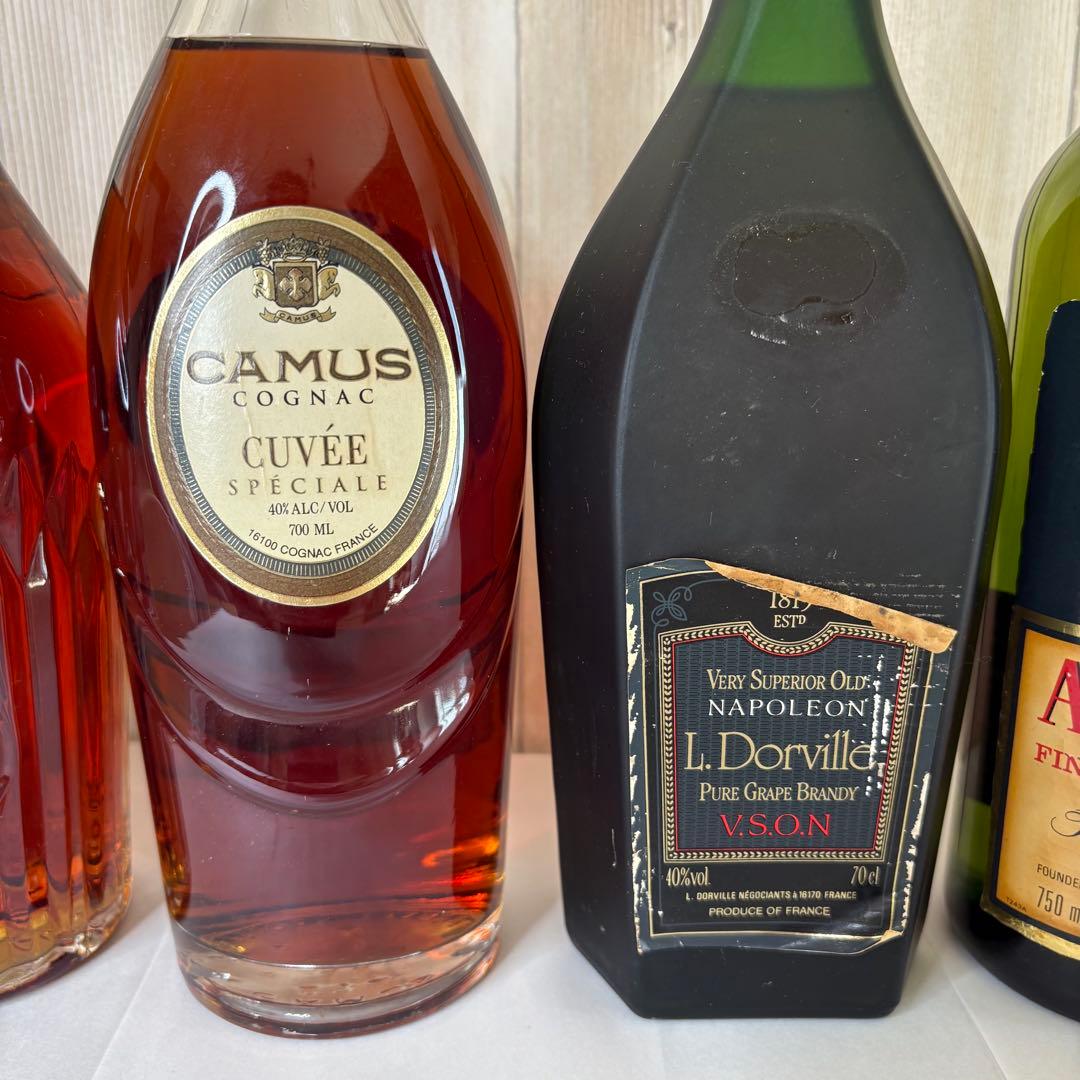 I*C様 未開封 洋酒6本セット カミュXO カミュVSOP レピアドール他 ま