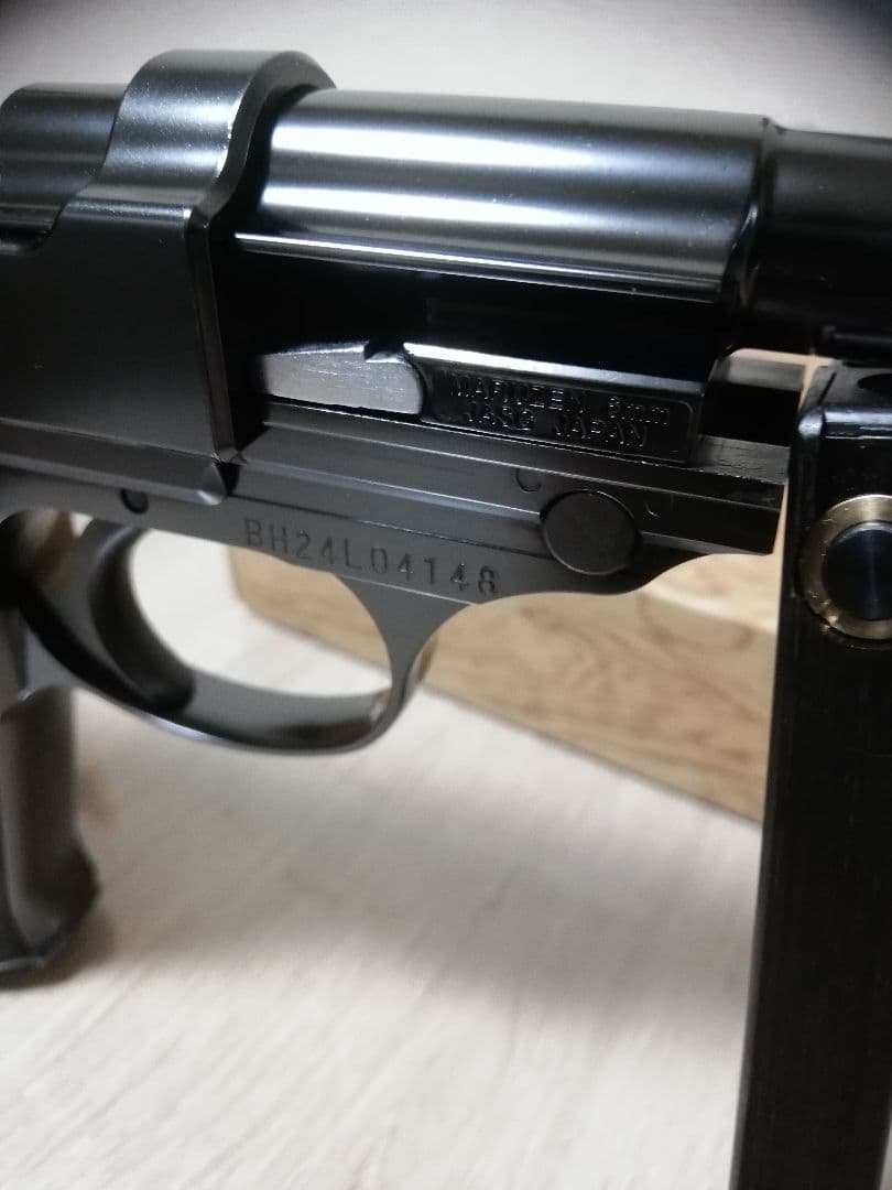 期間限定⭐新品マルゼン ワルサーP38 ブラックメタル ac40ガスブロ⭐