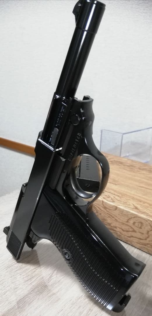 期間限定⭐新品マルゼン ワルサーP38 ブラックメタル ac40ガスブロ⭐
