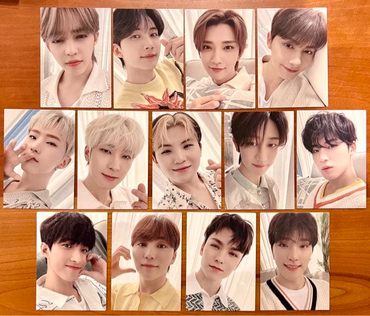 seventeen  フーディー パーカー トレカ 13枚 コンプリート