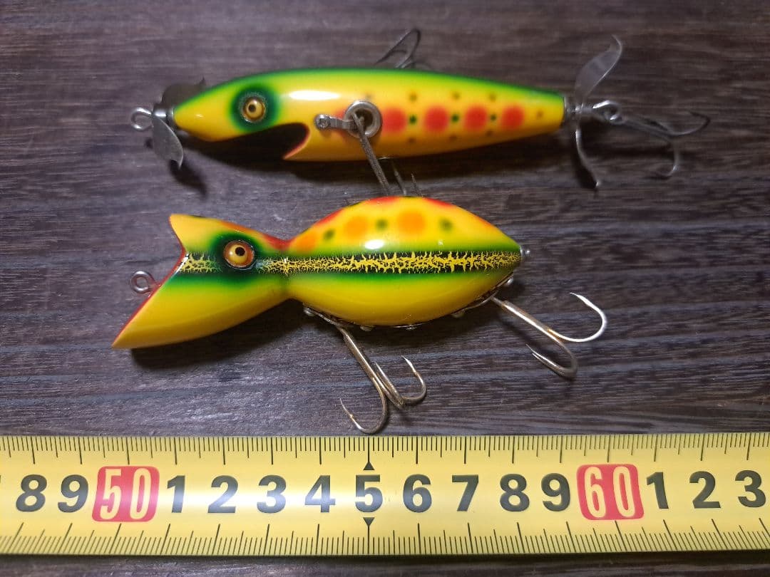 レア　ヴィンテージ　ウッデンハーツ　ダーター・ダブルスイッシャー　2つまとめて