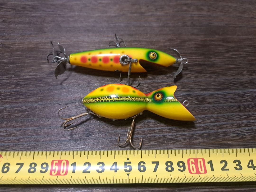 レア　ヴィンテージ　ウッデンハーツ　ダーター・ダブルスイッシャー　2つまとめて