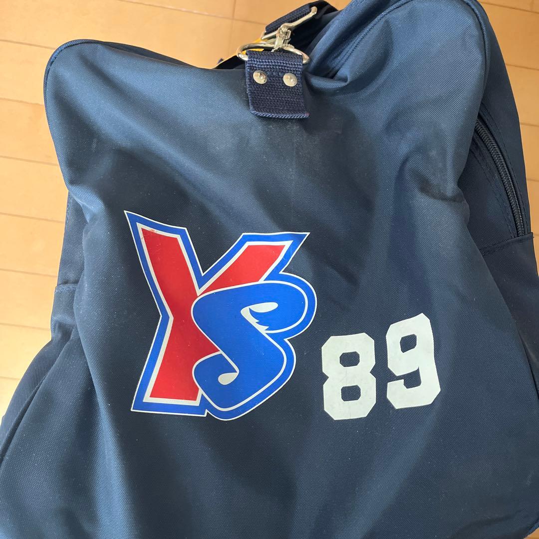 貴重 レア プロ野球ヤクルトスワローズ 遠征用バッグボストン支給品つば九郎グッズ