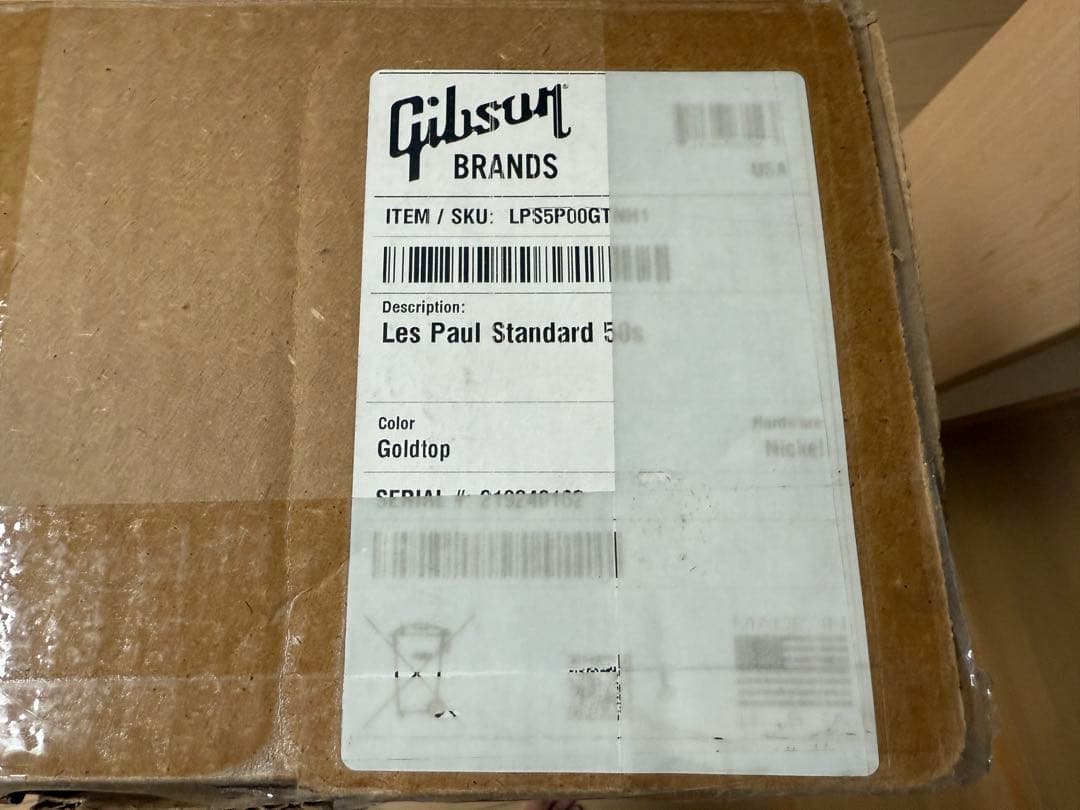 『玲』 Gibson Les Paul Standard 50s GOLDTOP
