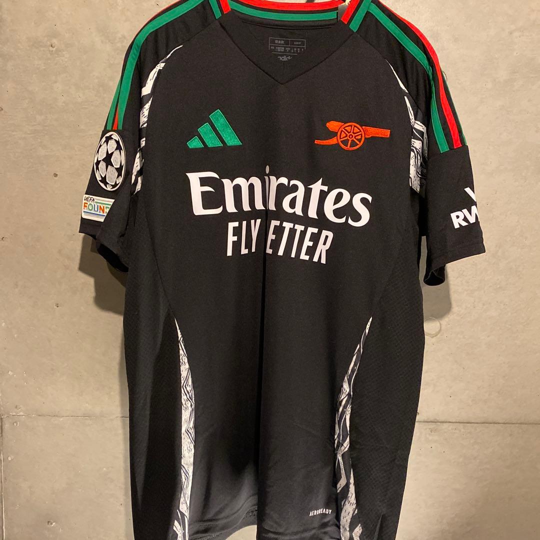 サリバ　アーセナル　 24/25　アウェイ　CL仕様