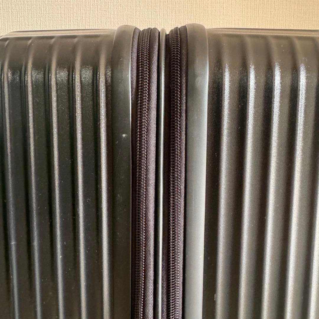 Lサイズ　97L 拡張機能付、ブラック、6-8泊用　スーツケース、キャリーケース