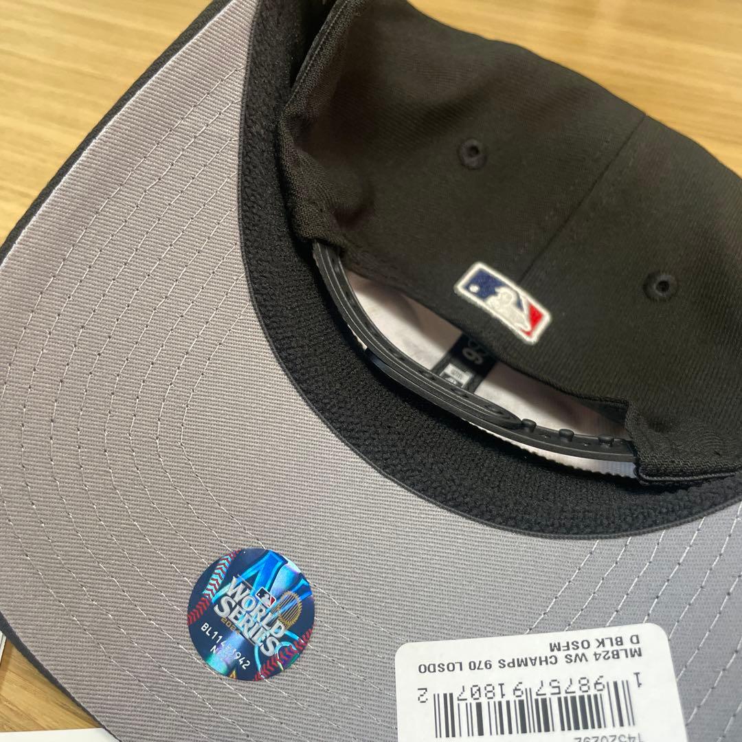 ロサンゼルス 大谷翔平 new era ワールドシリーズ優勝記念キャップ
