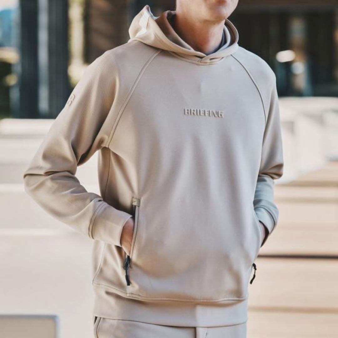 BRIEFING GOLFメンズプルオーバーパーカー