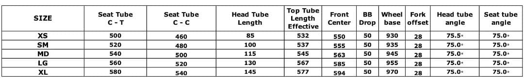 TYRANT BIKES BEASTIE　Sサイズ　ピストバイク