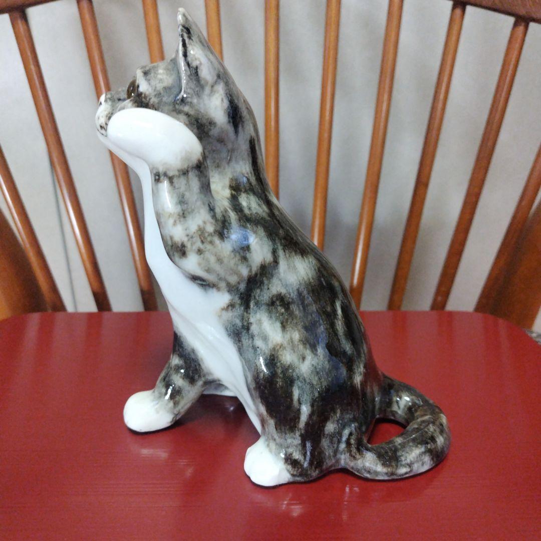 ウィンスタンレイキャット（ケンジントンキャット）片手を上げる可愛い猫、サイズ３