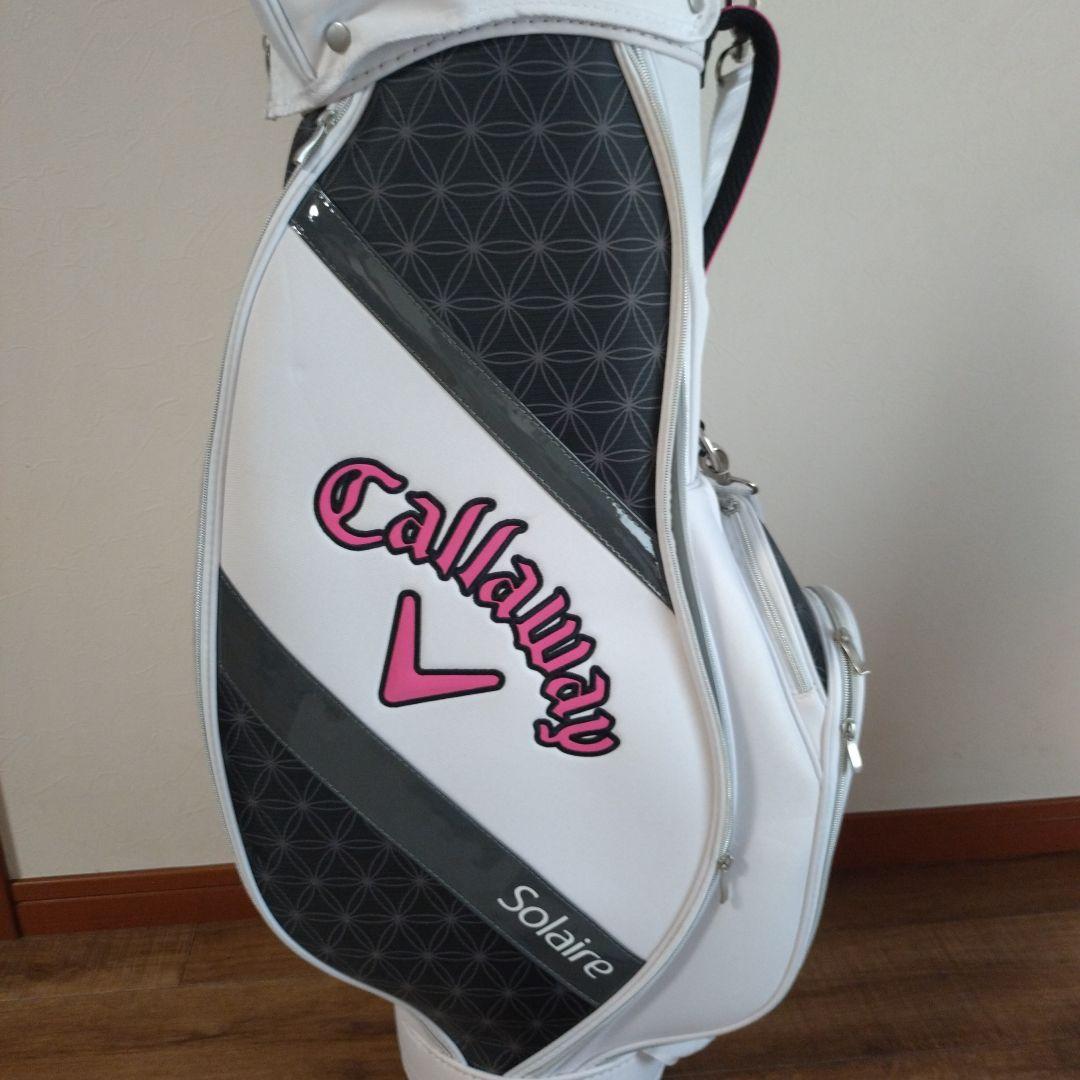 Callaway ゴルフバッグ ホワイト/ピンク