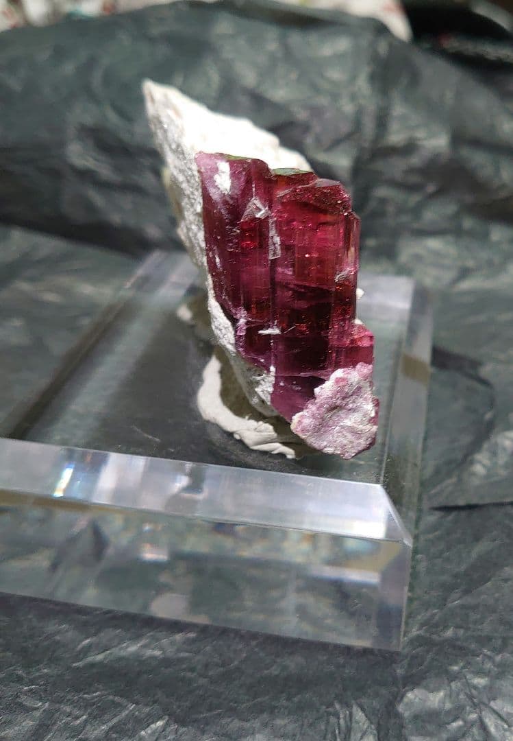 トルマリン　ルベライト　原石標本　特大