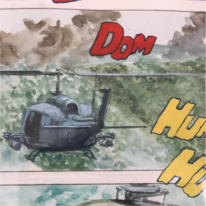 浦沢直樹 直筆生原画