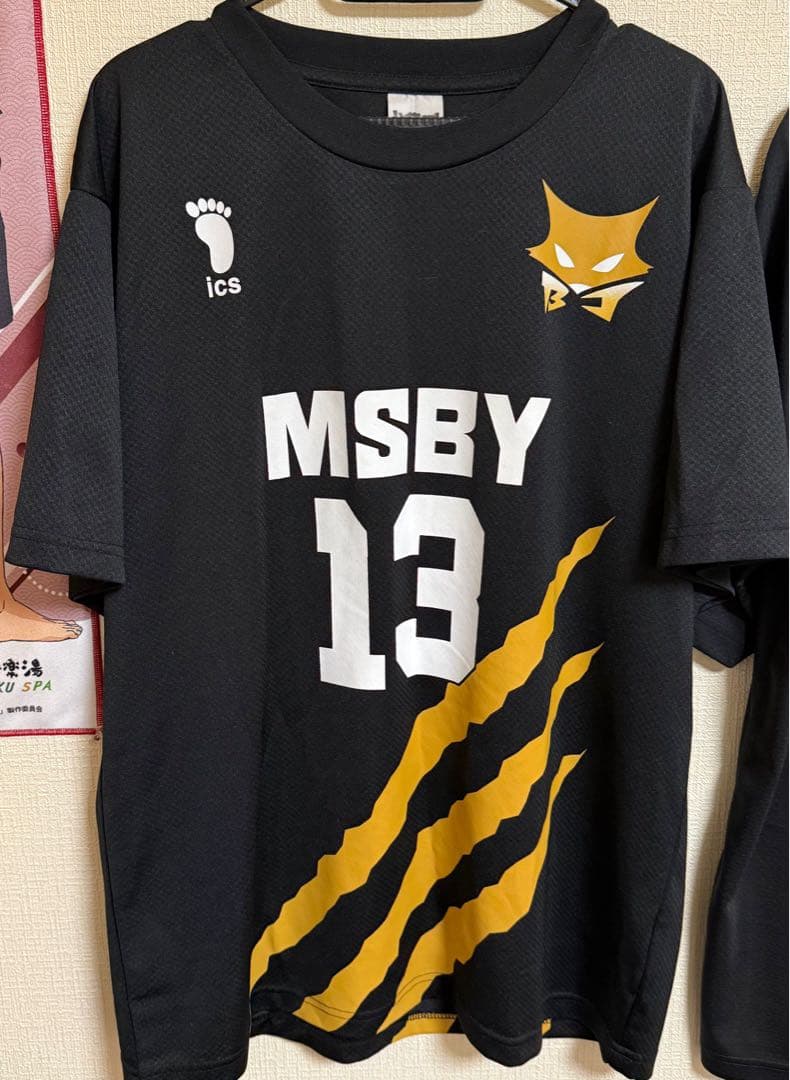 ハイキュー ブラックジャッカル MSBY 宮侑 ユニフォーム XL