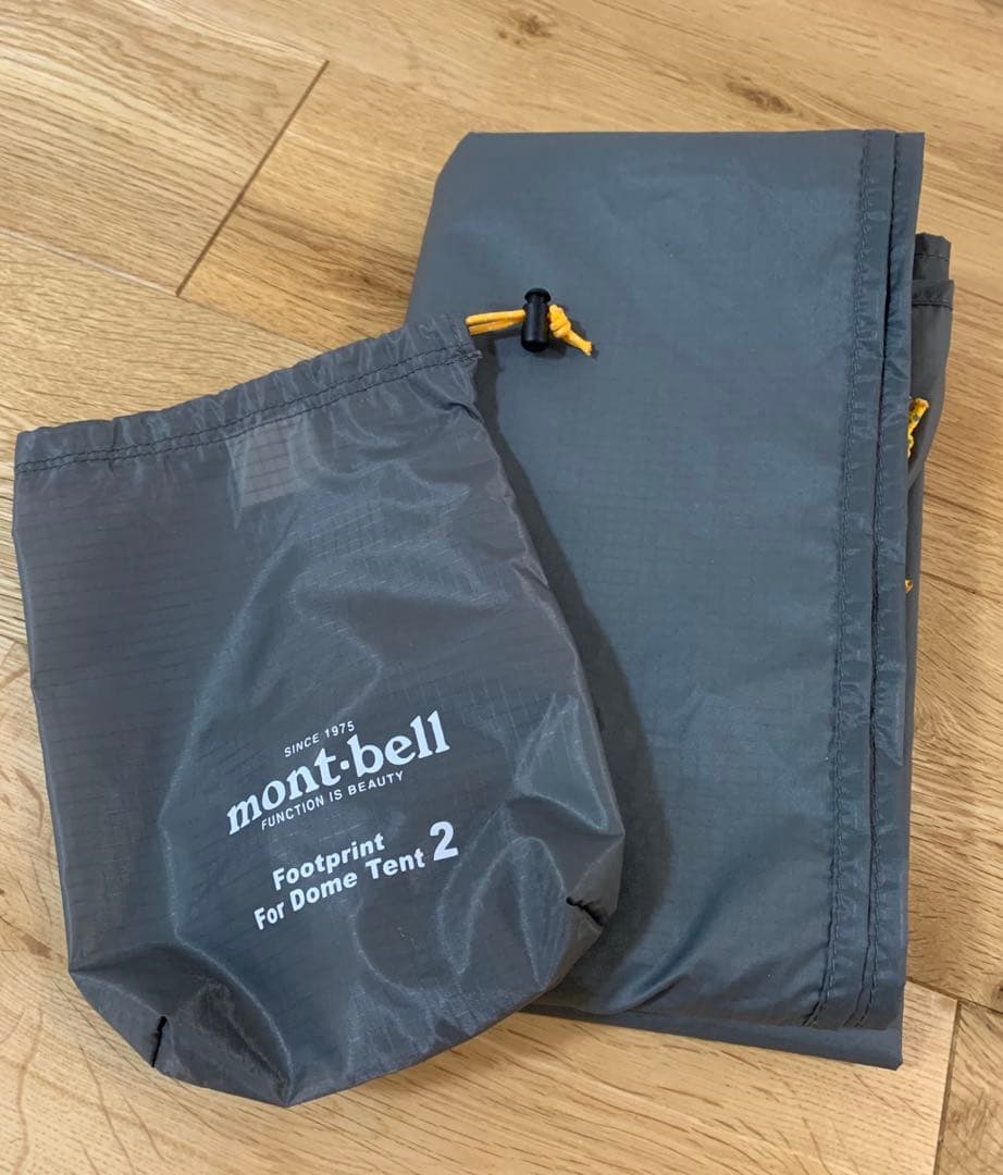 モンベル　ステラリッジテント2　吊り下げ式　グラウンドシート付き