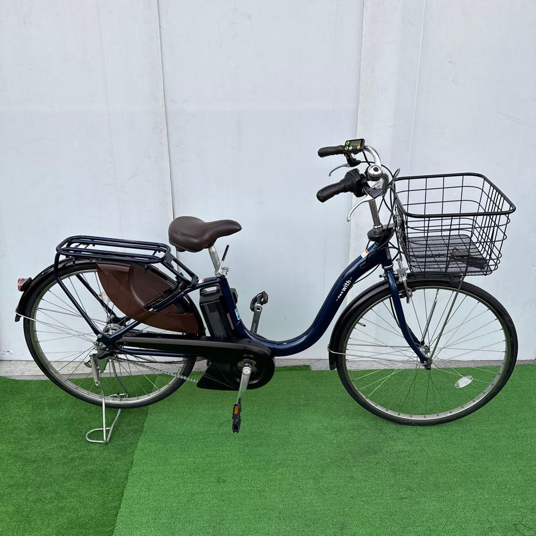 YAMAHAヤマハ電動アシスト自転車26インチ 大容量12.3Ah ブルー