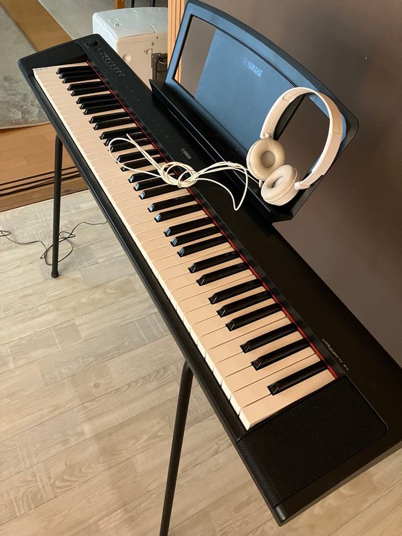 YAMAHA 電子ピアノ　専用台　ヘッドフォン