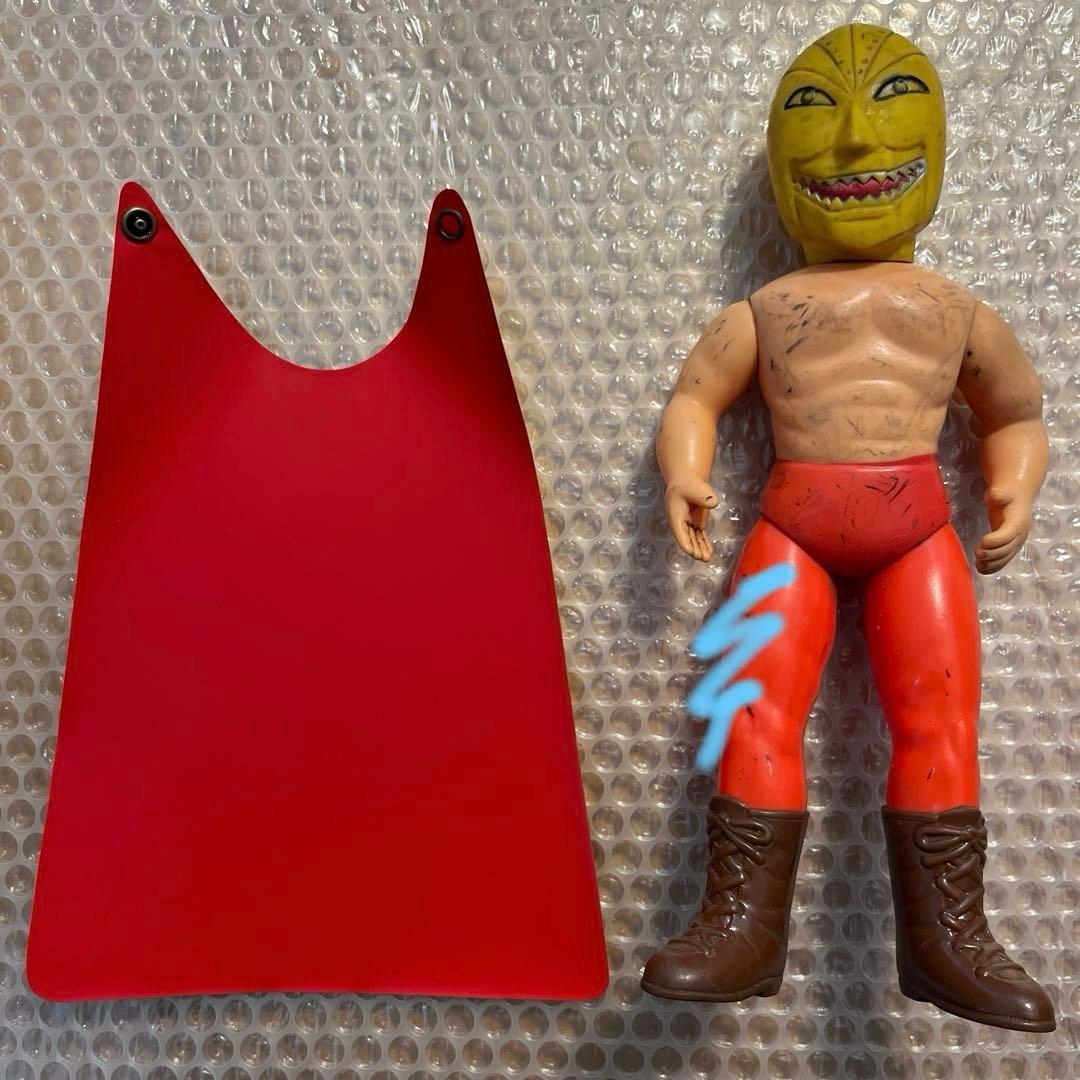 タイガーマスク　わるものレスラー　5体まとめて　中嶋製作所　手作りマント付き