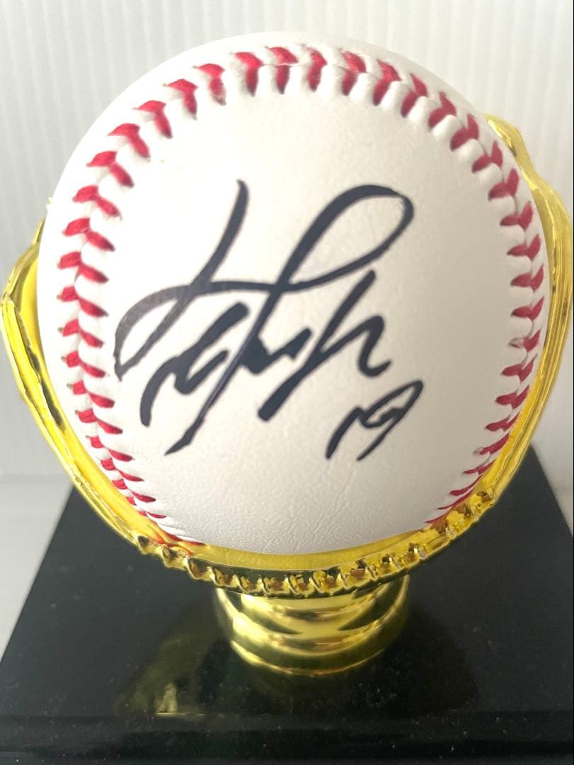 高橋宏人　 直筆サインボール×1 直筆サイン入りBBMカード×1