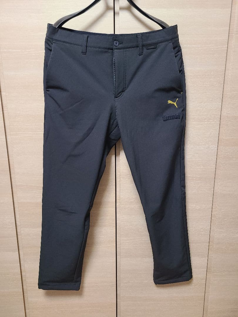 PUMA ブラック キルティングジャケットとパンツセット